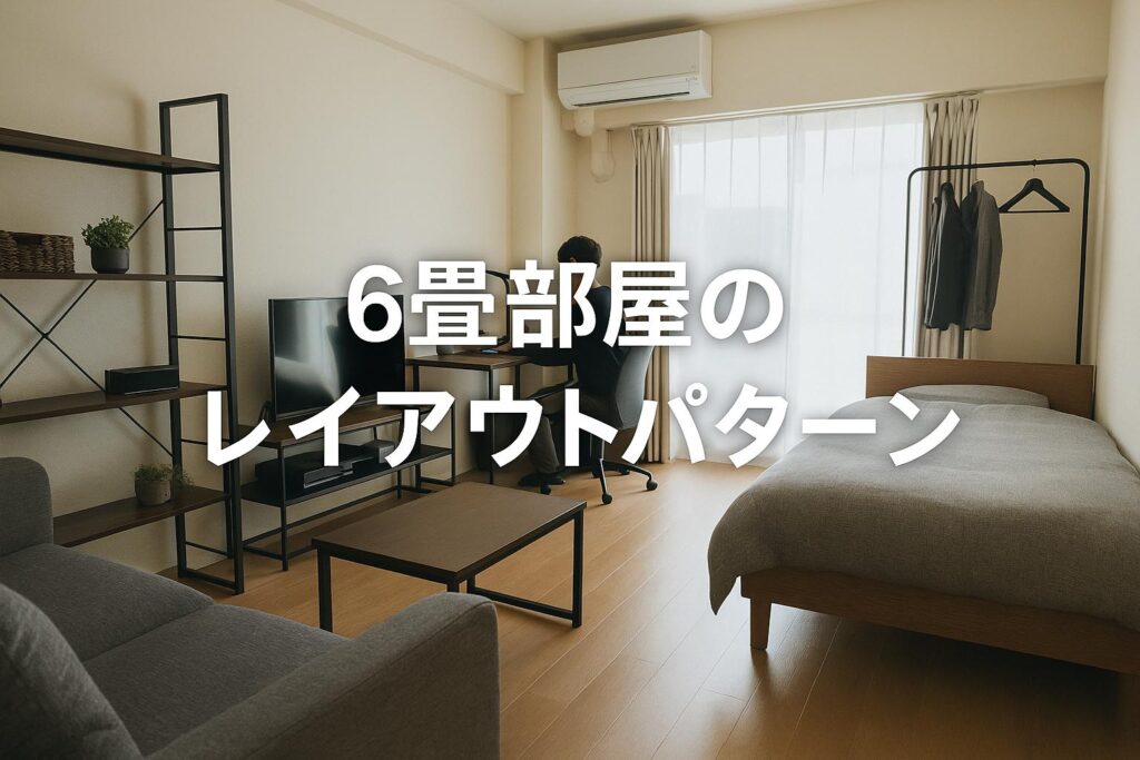 6畳で魅せる！男のためのおしゃれインテリア実例 | ふわっと一人暮らしのインテリア